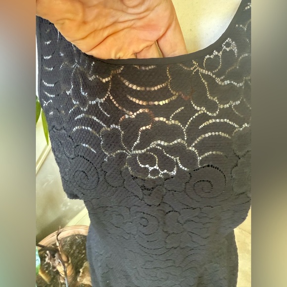 Tommy Hilfiger fit and flare lace ladies line sleeveless dress size 8 - Picture 6 of 15